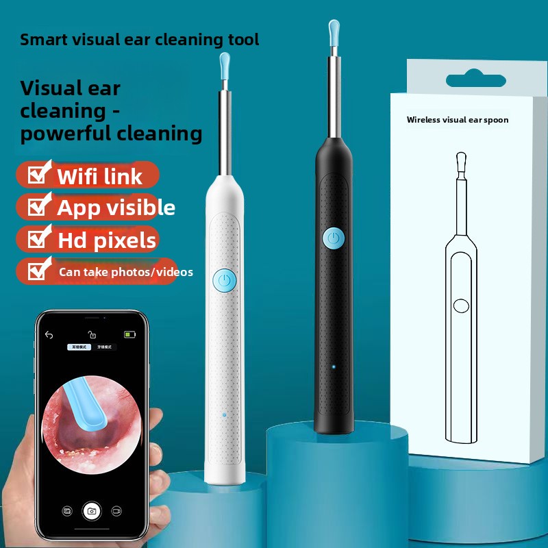 Wireless Bluetooth HD Endoscope Ear Cleaning Tool